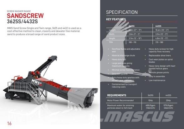 MWS 3625T Ostalo za građevinarstvo