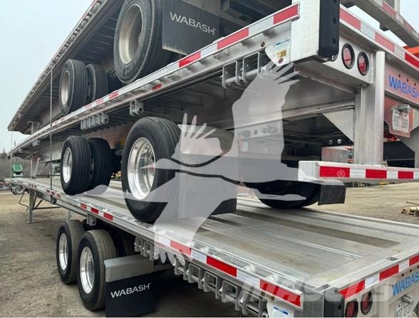 Wabash 53X102 平板半挂车\侧翻自卸半挂车
