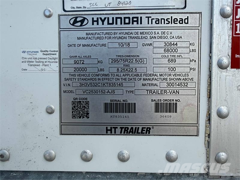 Hyundai  Ремаркета фургони
