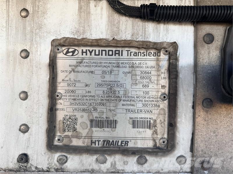 Hyundai HY-REF 保温半挂车