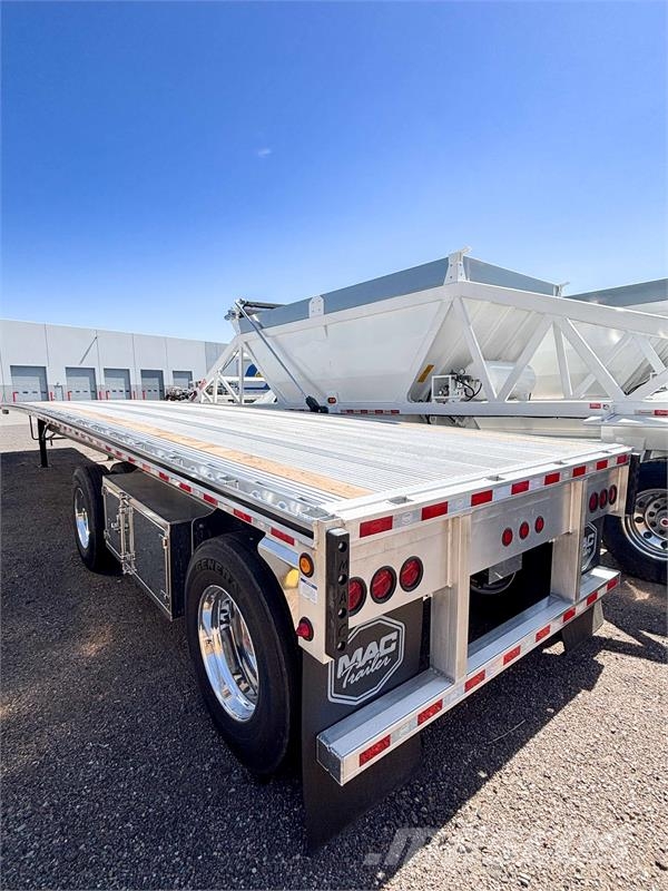 MAC M48F-RW Semirremolques de plataformas planas/laterales abatibles
