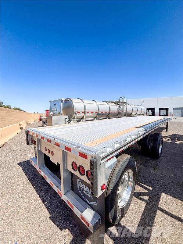 MAC M48F-RW Semirremolques de plataformas planas/laterales abatibles