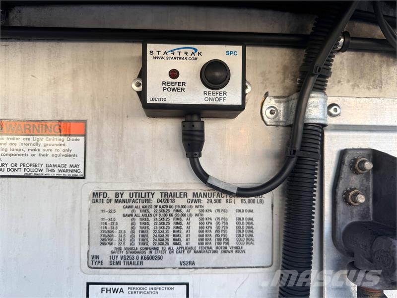 Utility VS2RA Semirremolques de temperatura controlada