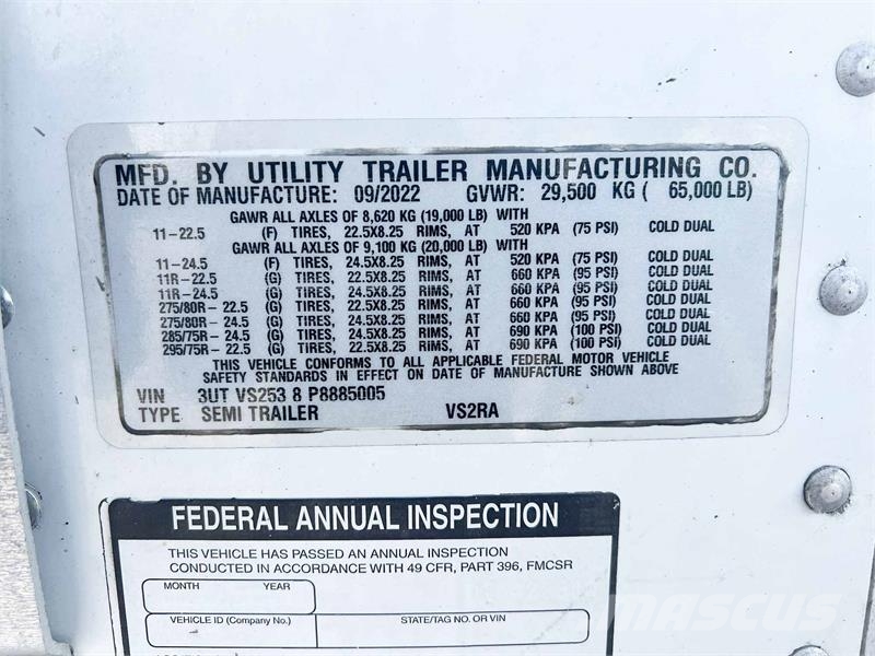 Utility VS2RA Frigofrik çekiciler