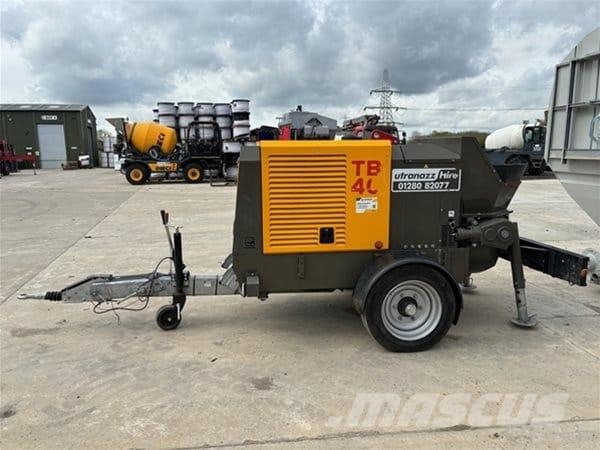 HYDROPUMP / TURBOSOL TB40/T Kamionske črpalke za beton