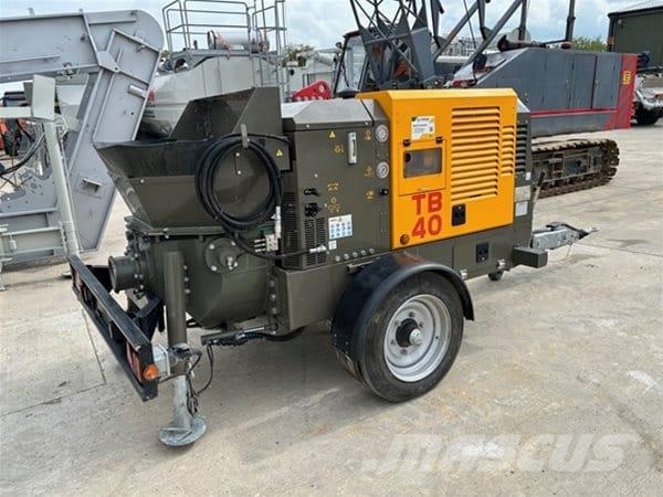 HYDROPUMP / TURBOSOL TB40/T Kamionske črpalke za beton