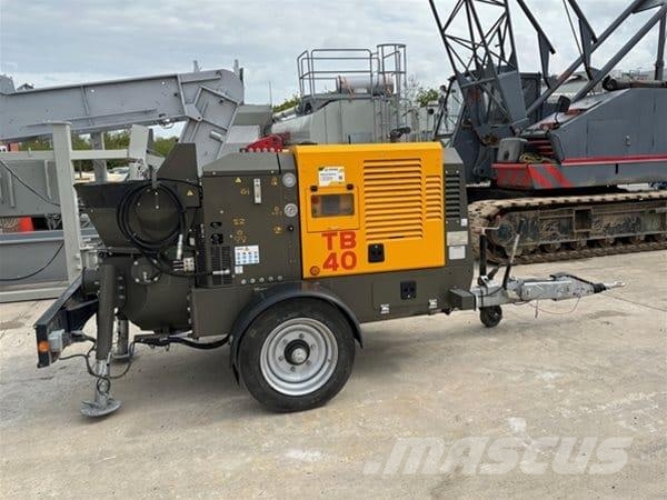 HYDROPUMP / TURBOSOL TB40/T Kamionske črpalke za beton