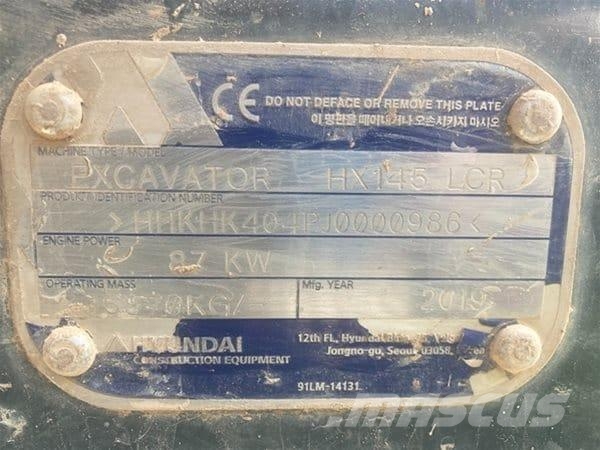 Hyundai HX145LCR Muut koneet