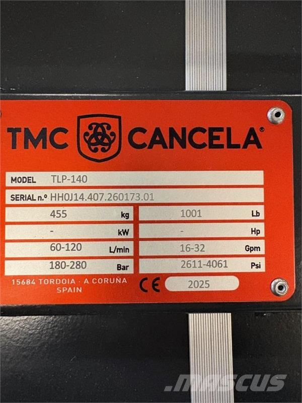 TMC CANCELA TLP-140 Miško mulčeriai