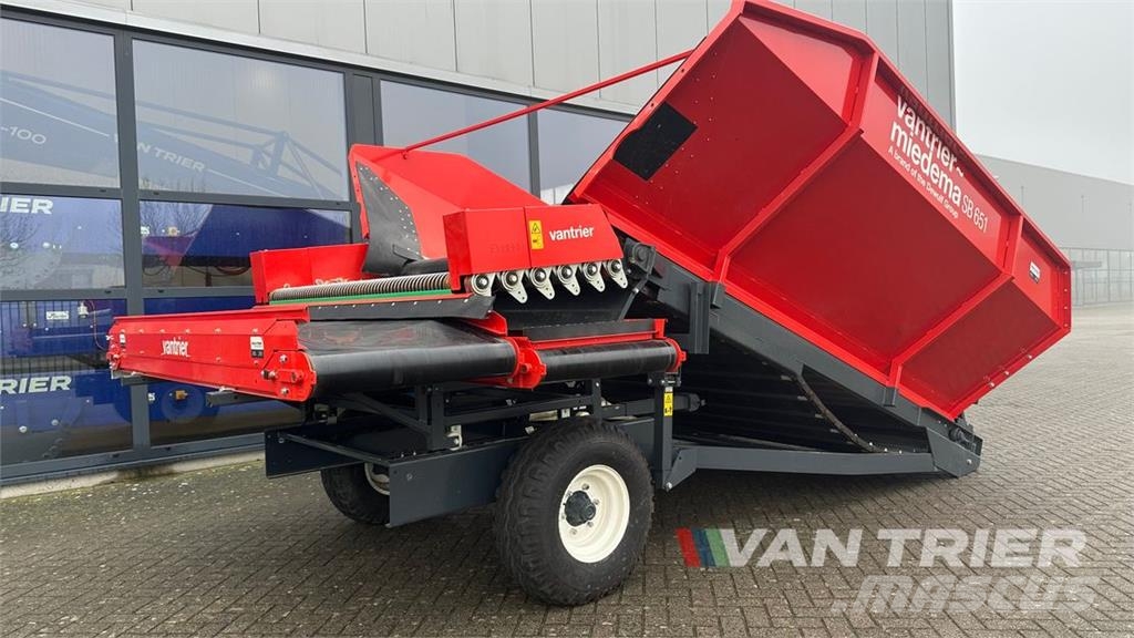Miedema SB651 Receiving hopper Lådor och pappersmagasin