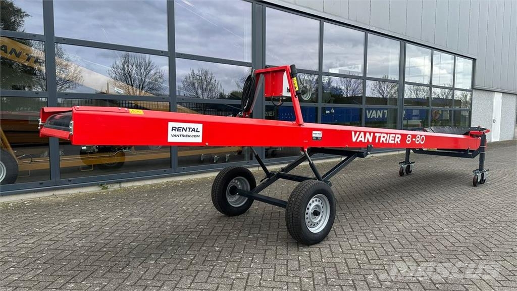 Van Trier V8-80 Flat conveyor Material de transporte