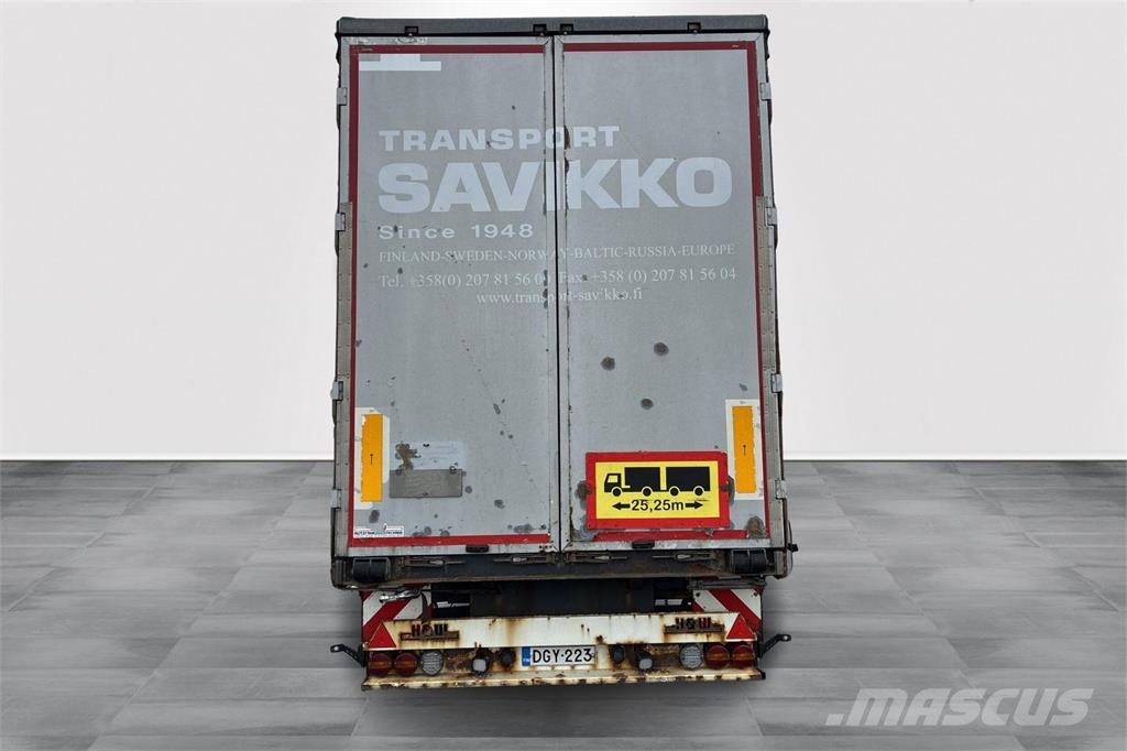 H & W 3 侧帘拖车