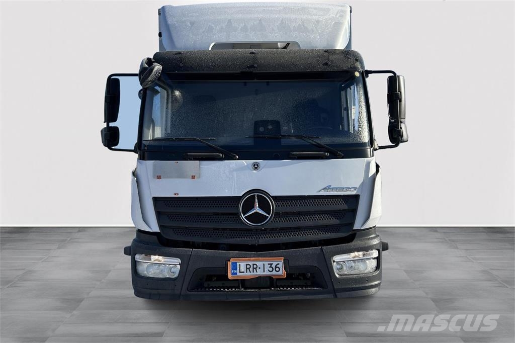 Mercedes-Benz Atego 1224L Fokor 6,2m Ksa-umpikori, PL-nostin Skriňová nadstavba