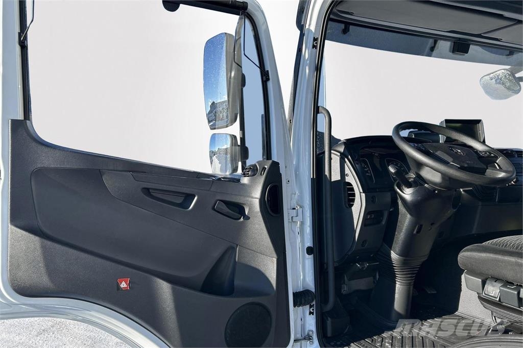 Mercedes-Benz Atego 1224L Fokor 6,2m Ksa-umpikori, PL-nostin Skriňová nadstavba