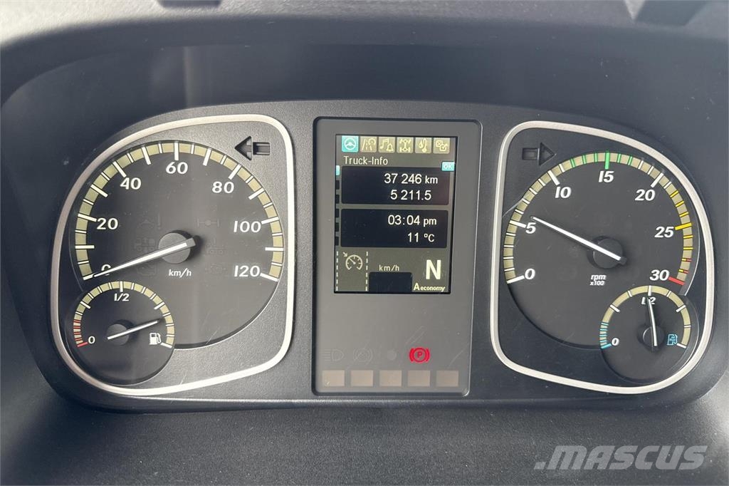 Mercedes-Benz ATEGO 1324 L Umpikori +PL Sunkvežimiai su dengtu kėbulu