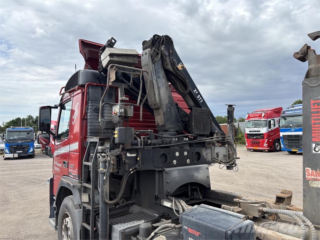 Volvo FM 420 8X2-6 Camiones grúa