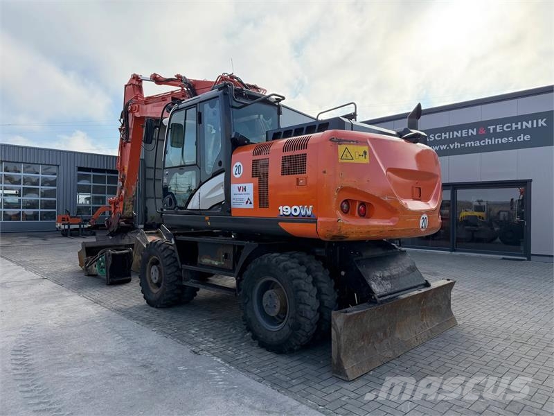Hitachi ZX190W-6 Pelle sur pneus