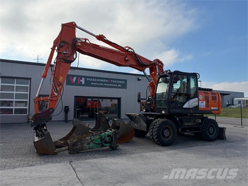 Hitachi ZX190W-6 Pelle sur pneus