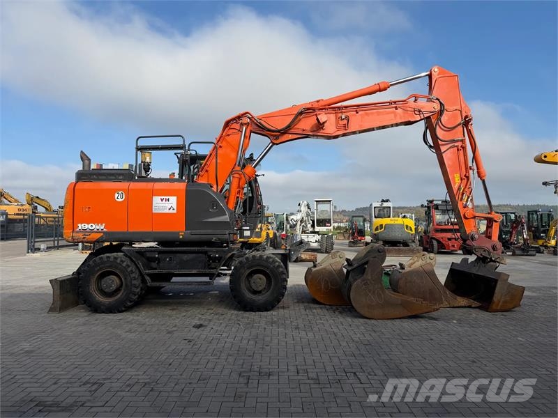 Hitachi ZX190W-6 Pelle sur pneus