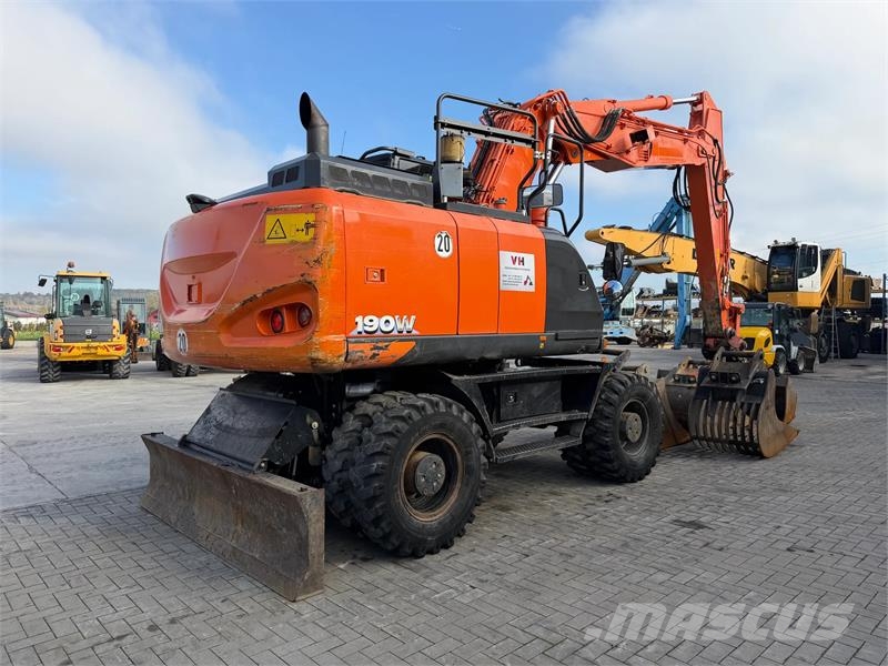 Hitachi ZX190W-6 Pelle sur pneus