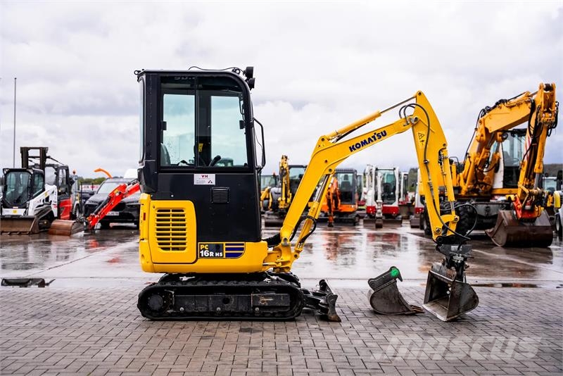 Komatsu PC16R-3HS Minibagger < 7t