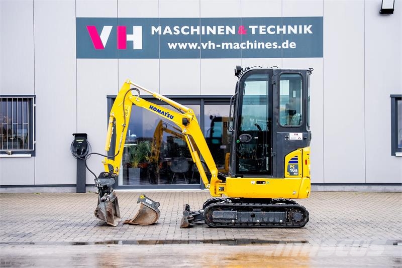 Komatsu PC16R-3HS Minibagger < 7t