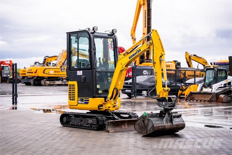 Komatsu PC16R-3HS Minibagger < 7t