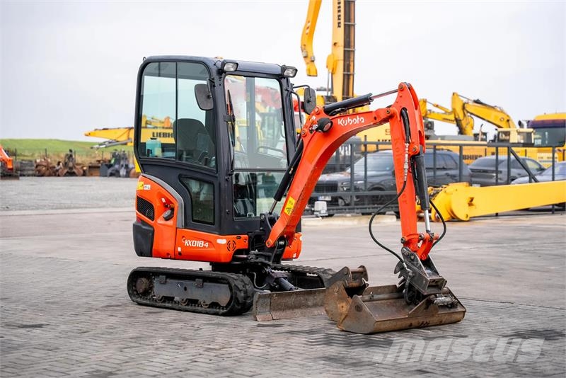 Kubota KX018-4 Mini bagri <7t