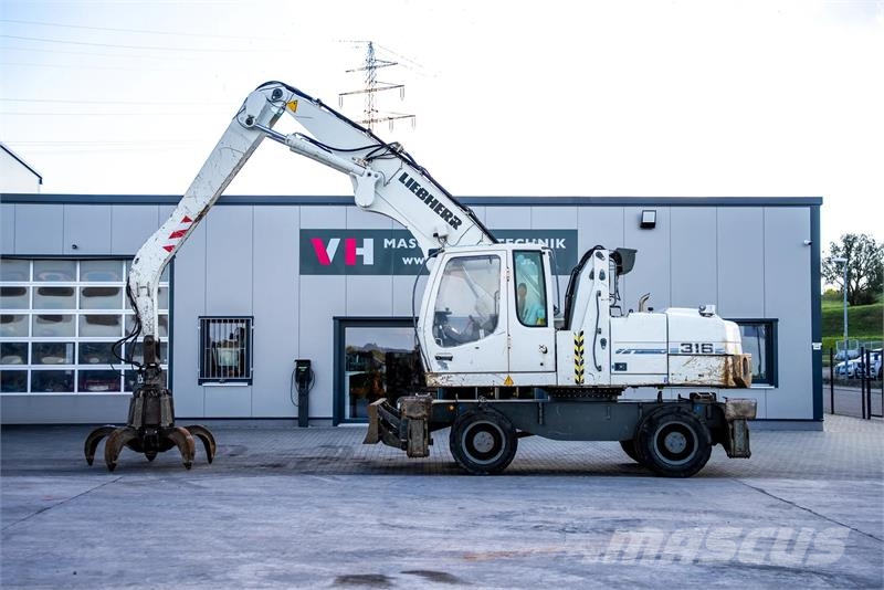 Liebherr A 316 Litronic Stroje pro manipulaci s odpadem