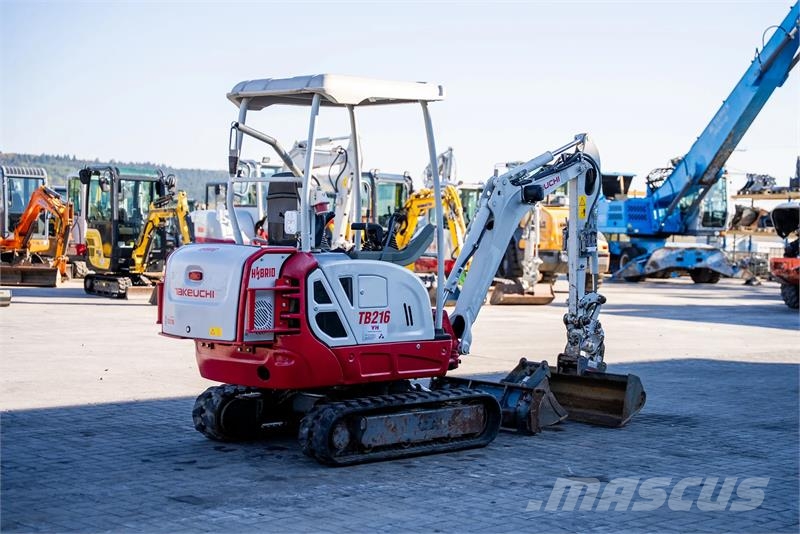 Takeuchi TB 216 Hybrid Mini bagri <7t