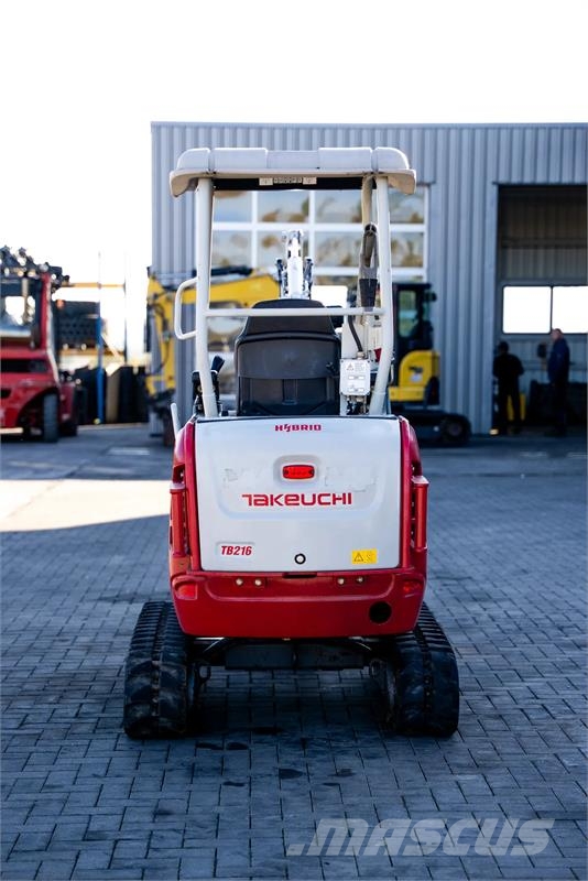 Takeuchi TB 216 Hybrid Mini bagri <7t