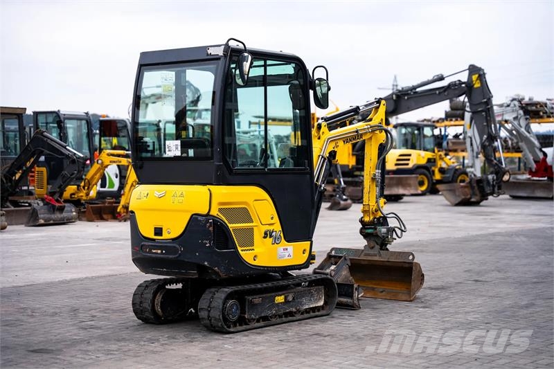 Yanmar SV16 حفارات صغيرة أقل من 7 طن (حفارات صغيرة)