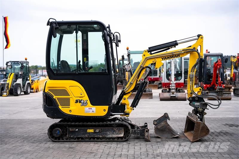 Yanmar SV16 حفارات صغيرة أقل من 7 طن (حفارات صغيرة)