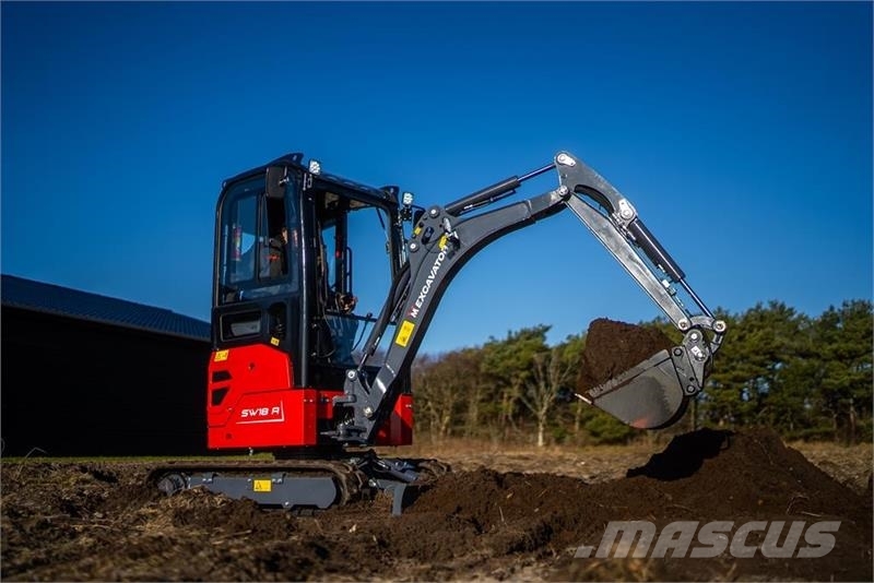 VM Excavator SW18 A Minigraafmachines < 7t