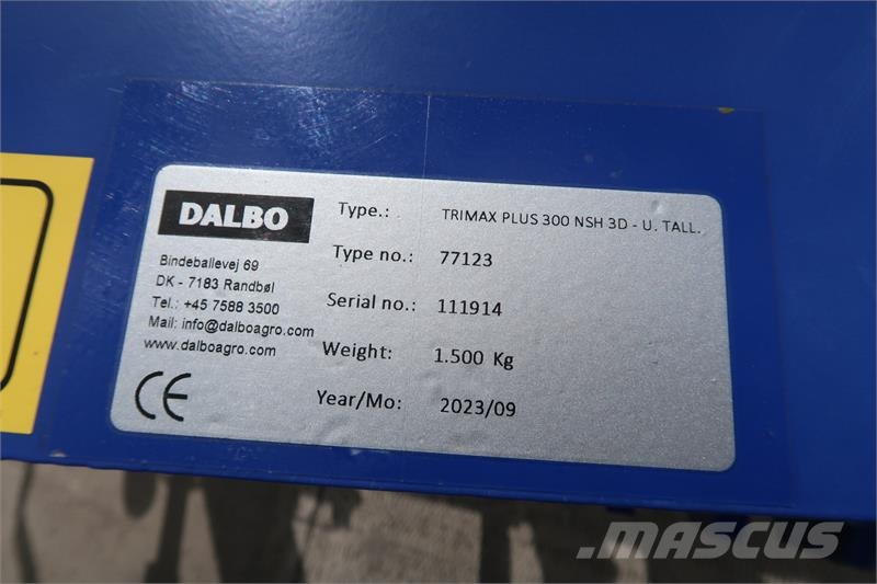 Dal-Bo TRIMAX 300 Cultivadoras