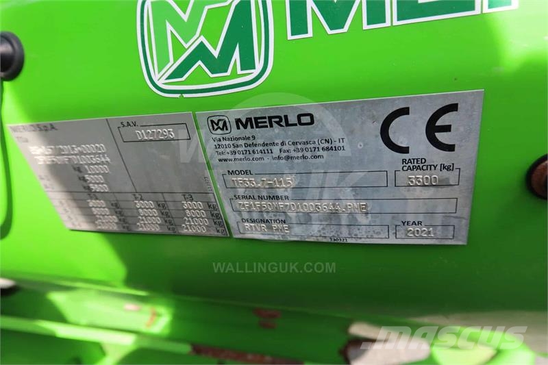 Merlo TF 33.7 معدات مناولة لأغراض الزراعة