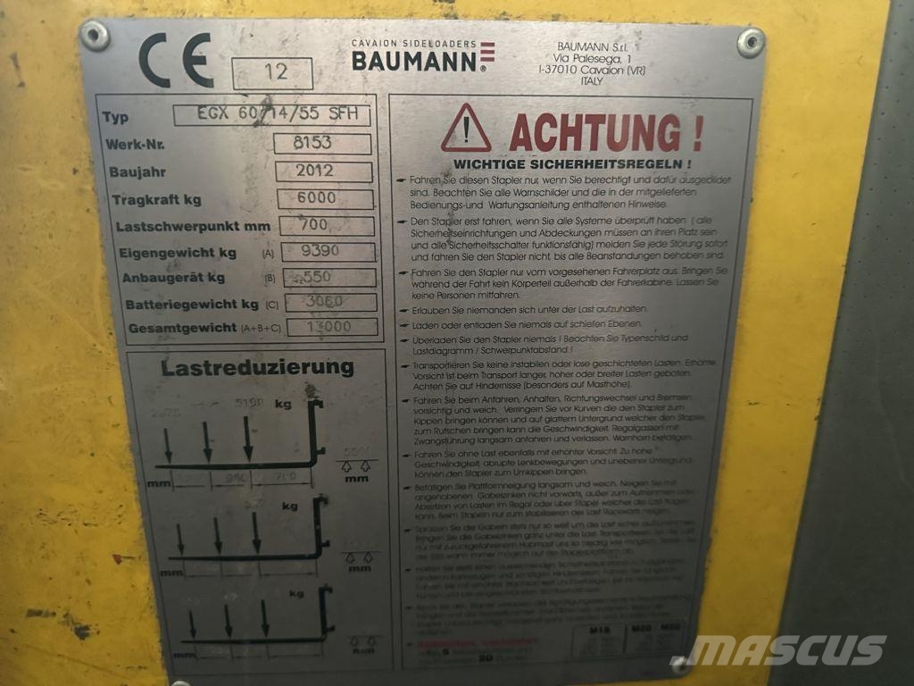 Baumann EGX 60/14/55 SFH Sidlastare