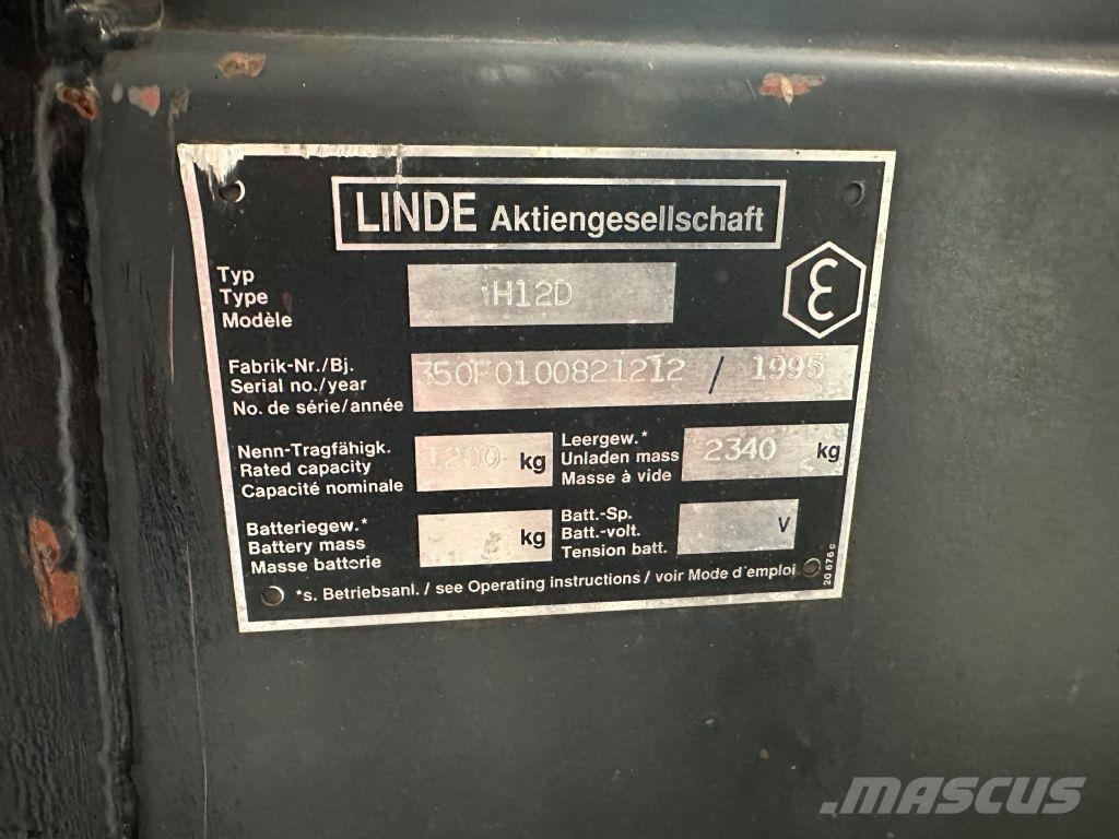 Linde H 12 D Chariots diesel