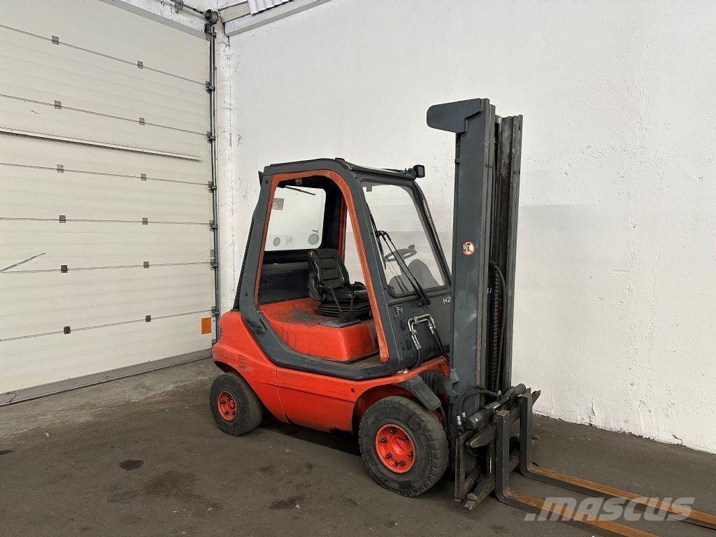 Linde H 20 D-02 - TRIPLEX 5,5 m Diesel forklifts