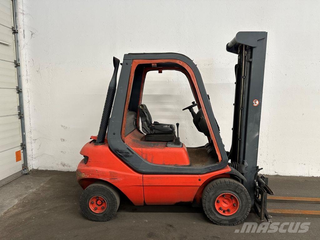 Linde H 20 D-02 - TRIPLEX 5,5 m Diesel forklifts