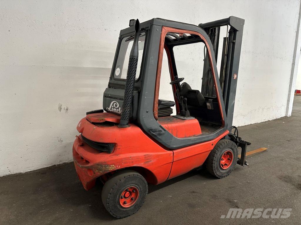 Linde H 20 D-02 - TRIPLEX 5,5 m Diesel forklifts