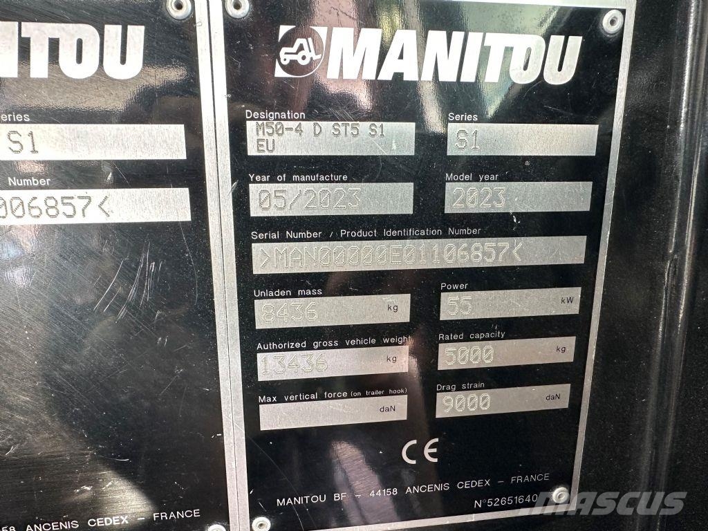 Manitou M 50-4D - TRIPLEX - NEUWERTIG Внедорожные погрузчики