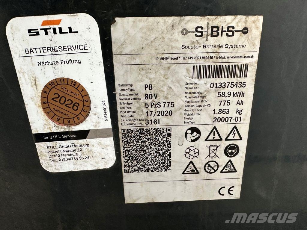 Still RX 60-35 - TRIPLEX 5,4 m Elektrische heftrucks
