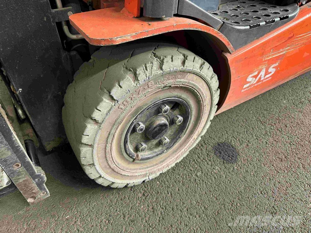 Toyota 8FBE15T - TRIPLEX 4,3 m El gaffeltrucks
