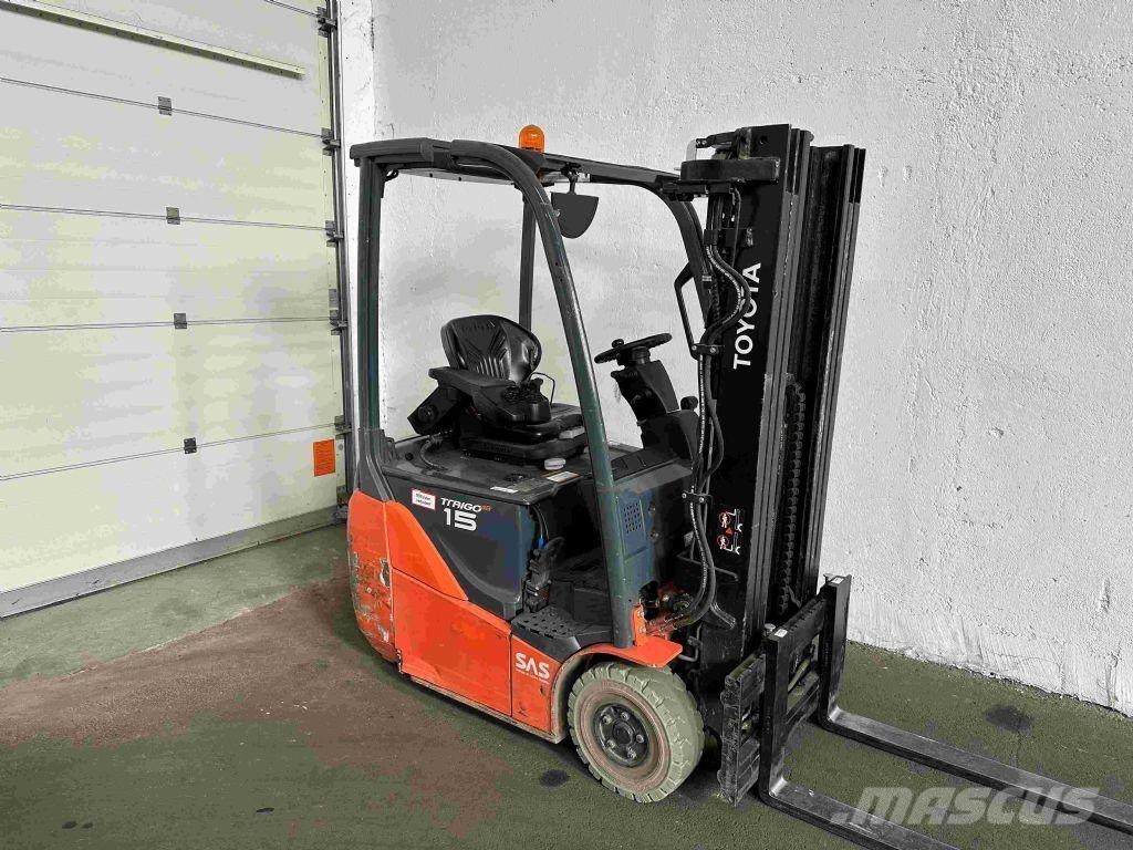 Toyota 8FBE15T - TRIPLEX 4,3 m El gaffeltrucks