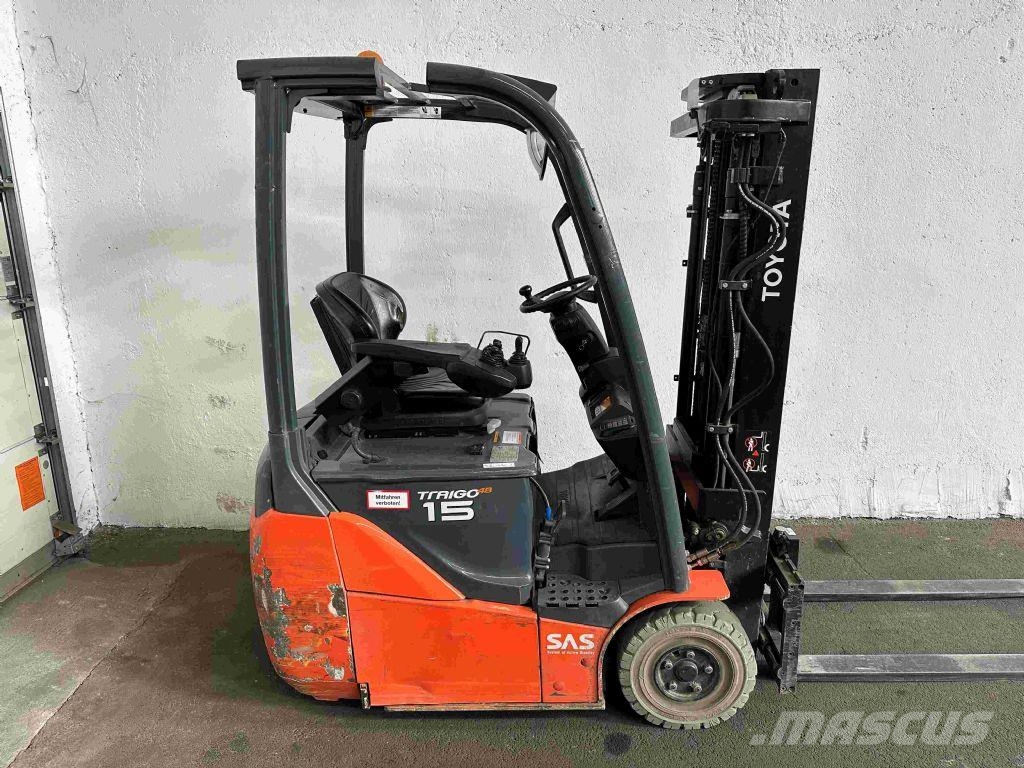 Toyota 8FBE15T - TRIPLEX 4,3 m El gaffeltrucks