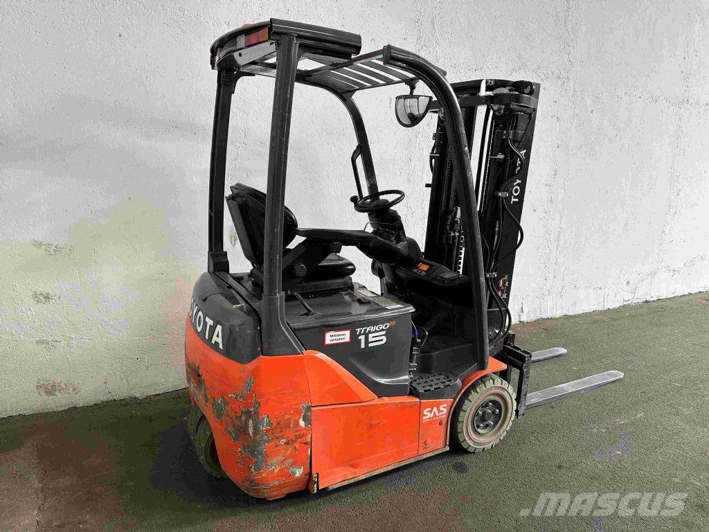 Toyota 8FBE15T - TRIPLEX 4,3 m El gaffeltrucks