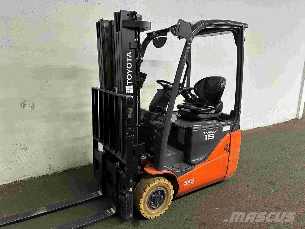 Toyota 8FBE15T - TRIPLEX 4,3 m Wózki elektryczne