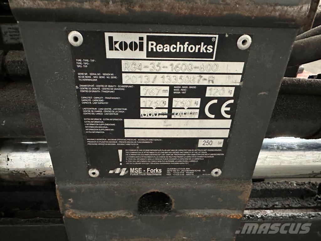 Toyota 8FBMKT25 شاحنات ذات رافعات شوكية تعمل بالكهرباء