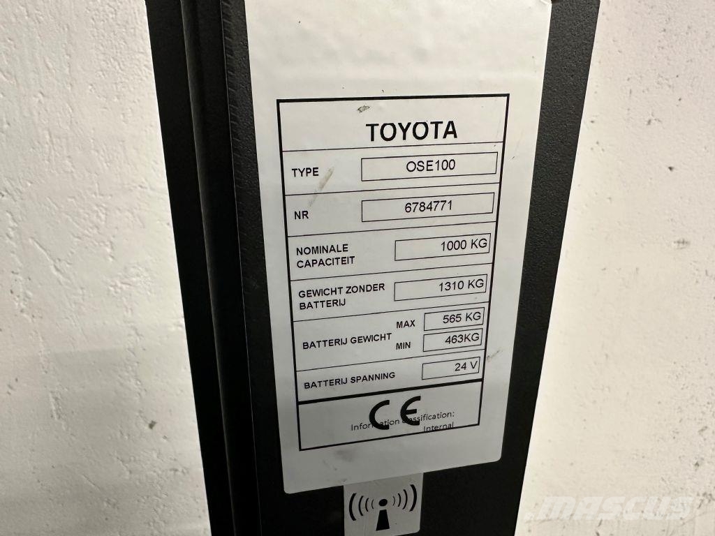Toyota OSE 100 - 1401 Stunden !!!! Medium lift order picker
